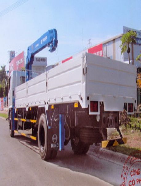 GIÁ XE TẢI HINO FG DÀI GẮN CẨU TADANO 5 TẤN 5 KHÚC 1