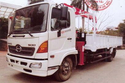 XE HINO FC GẮN CẦN CẨU UNIC 3 TẤN 4 KHÚC 0